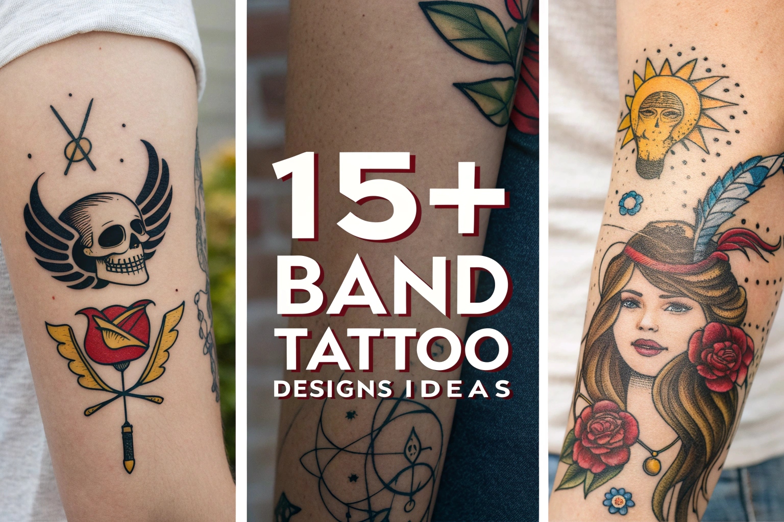 Band Tattoo Designs Ideas