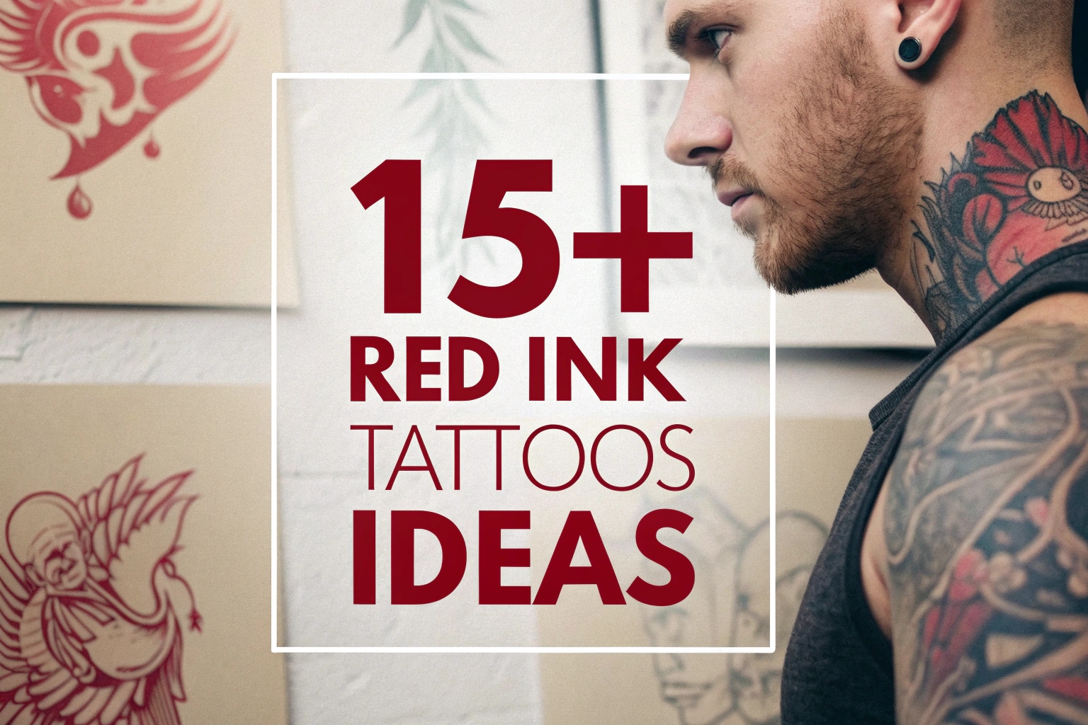 Red Ink Tattoos Ideas