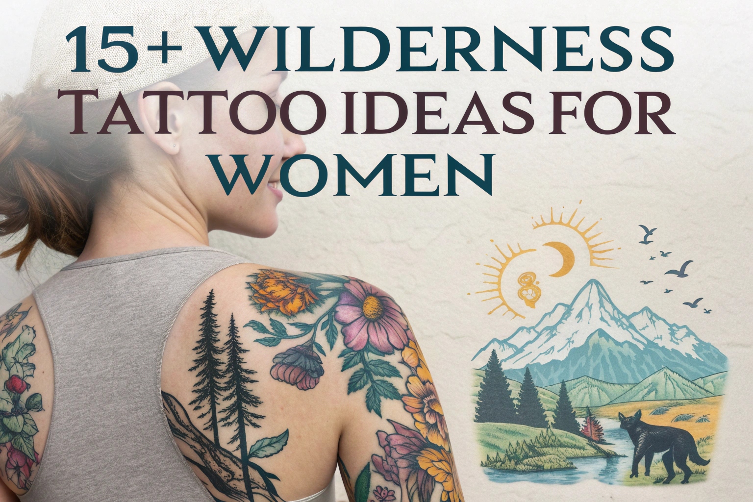 Wilderness Tattoo ideas for women