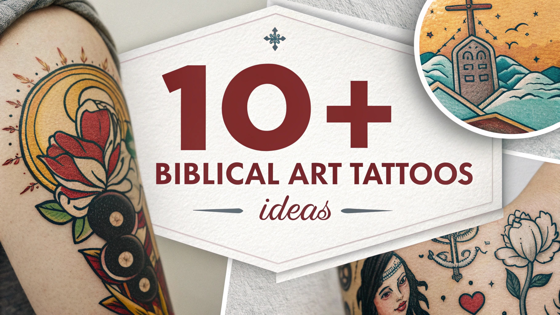 Biblical Art Tattoos Ideas