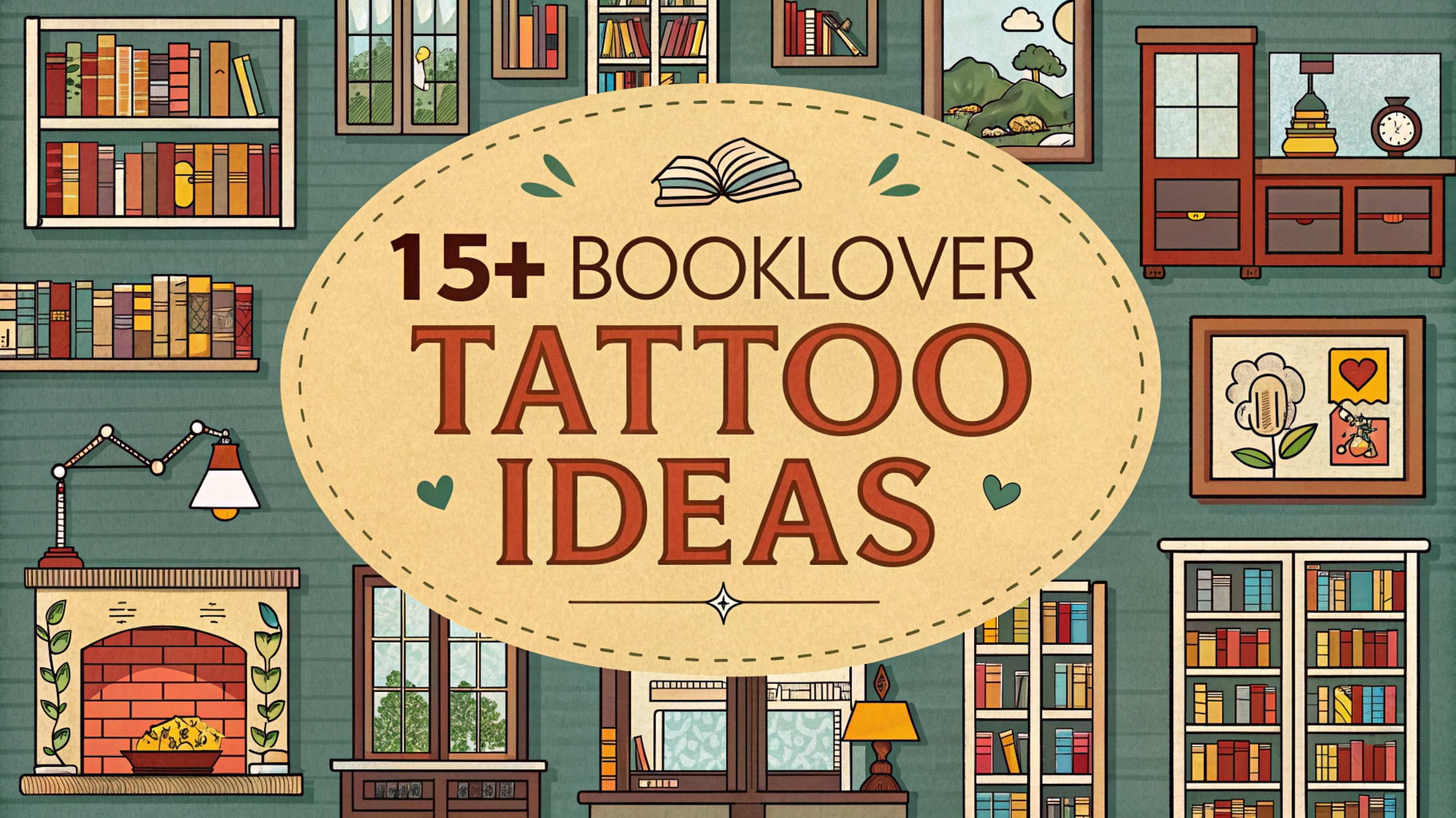 Booklover Tattoo Ideas