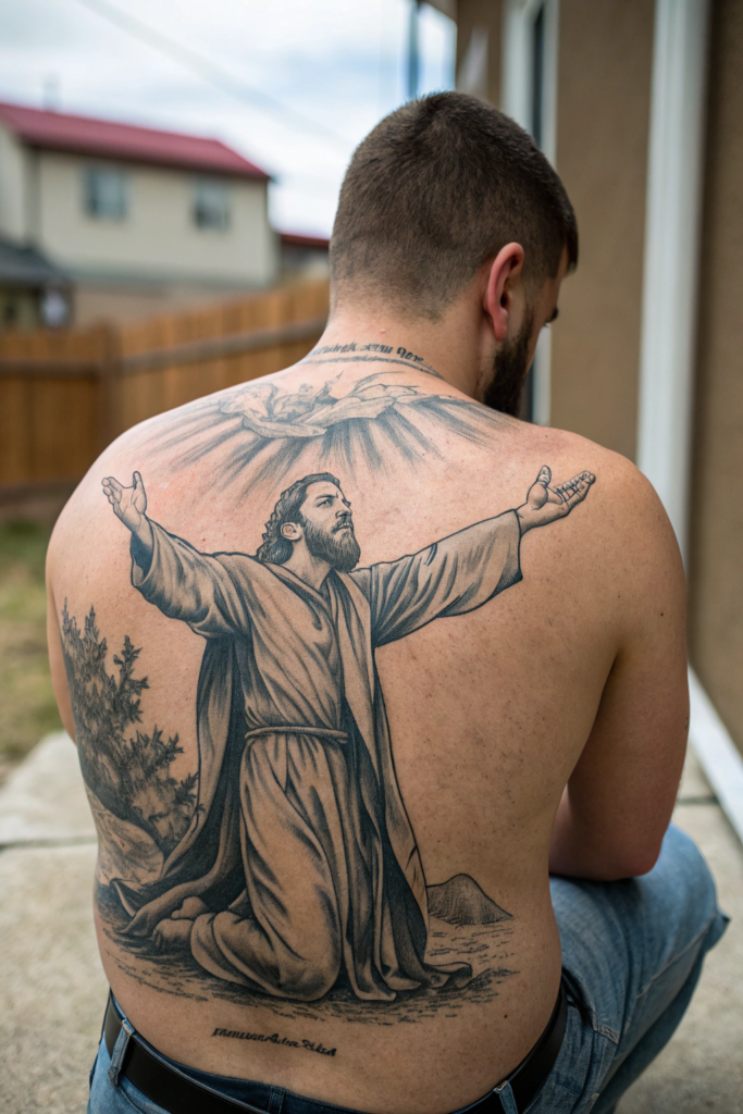 Biblical Art Tattoos Ideas: 5. The Prodigal Son’s Return with a Father’s Embrace