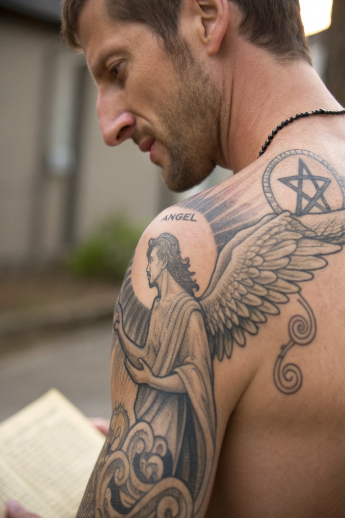 Revelation Tattoos Ideas: 6. The Scroll-Eating Angel and the Bitter-Sweet Book