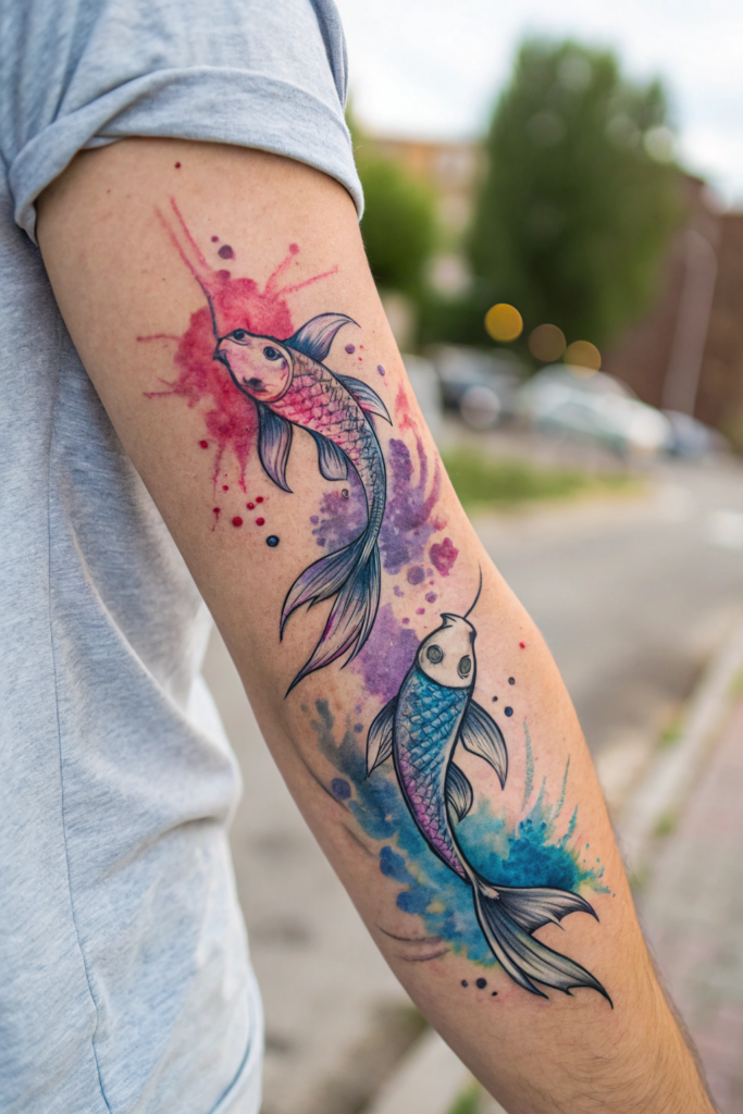 arm tattoo lettering ideas: "Stormborn" in Lightning-Struck Typography