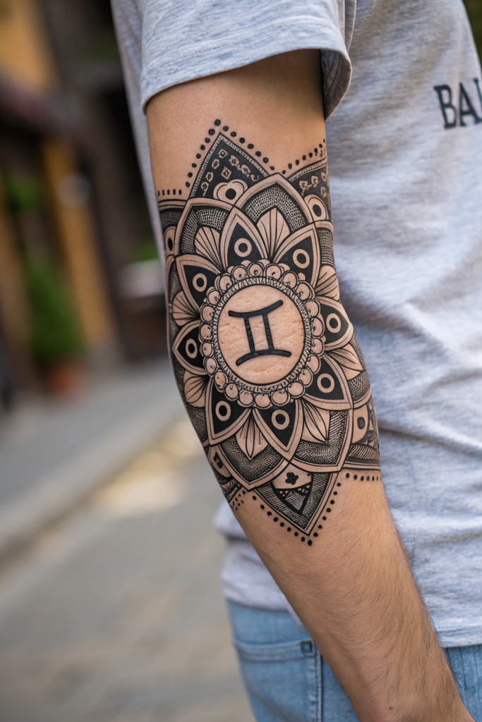 arm tattoo lettering ideas: "Echoes of Eternity" in Mirror-Image Lettering