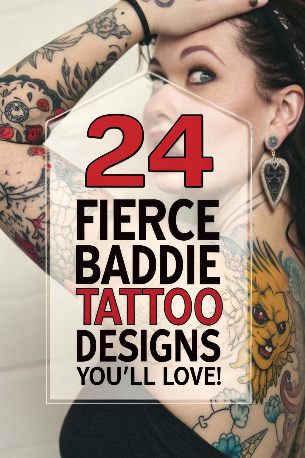 Image gallery of essential baddie tattoos