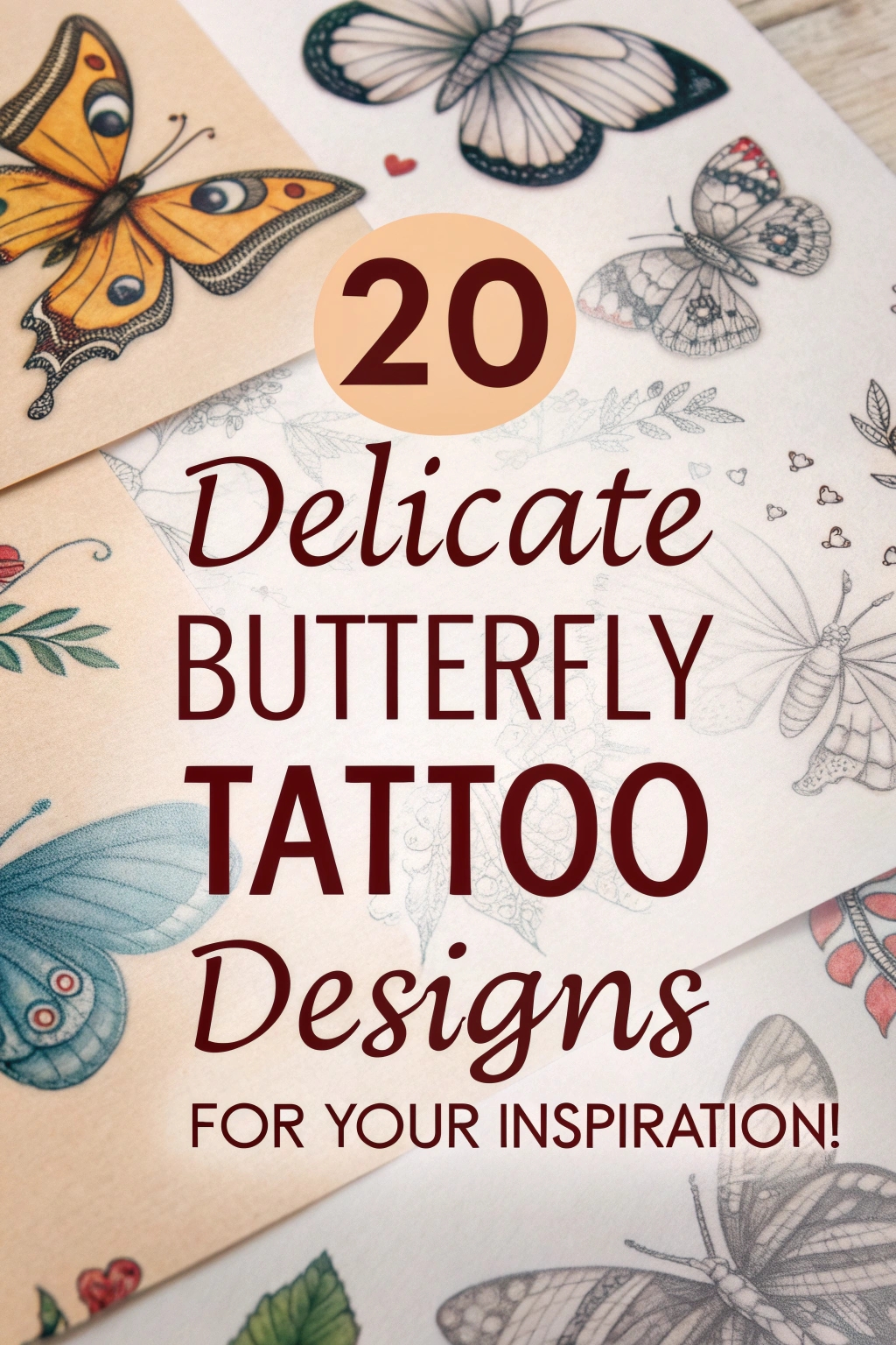 Image collection of butterfly tattoos