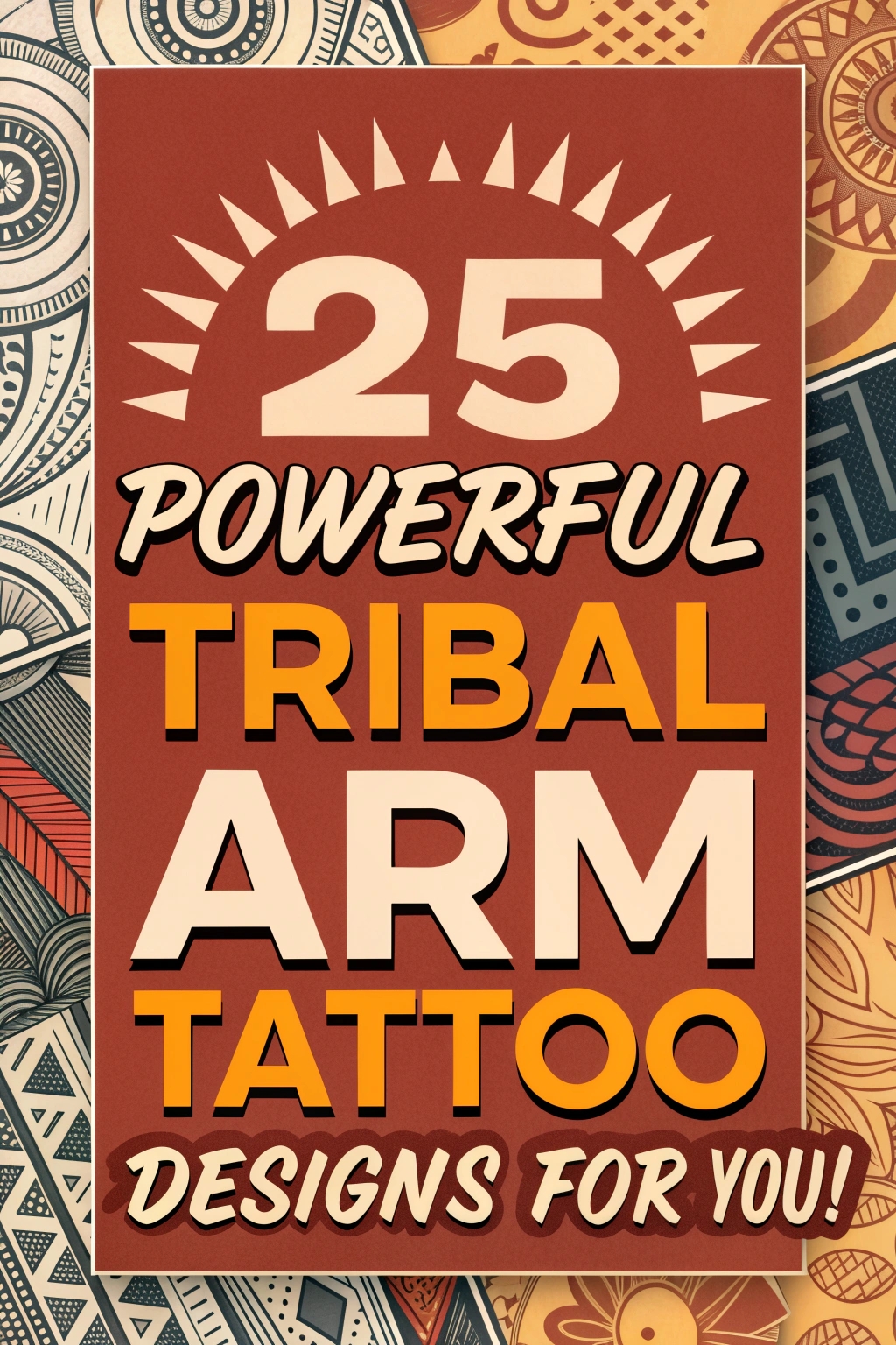 Image of hottest tribal arm tattoos trends