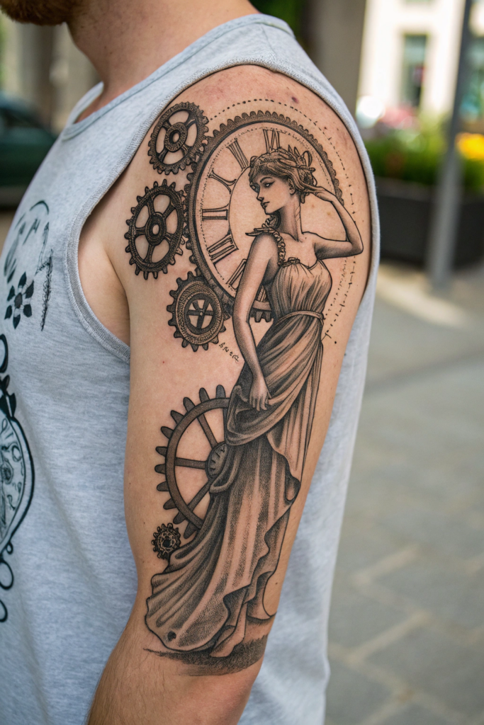 Zodiac Tattoo: Zodiac Sign as a Mythological Figure