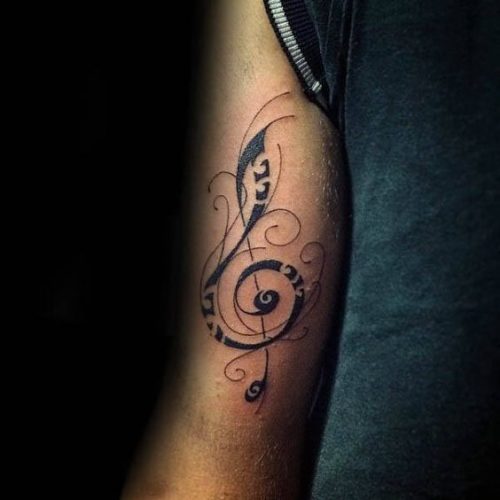 Unique Treble ‍Clef ‍Tattoo Ideas 2025:​ Discover Designs for Music Lovers’ ankles, Wrists & More!