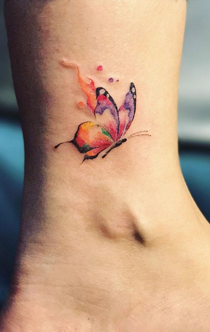 Explore 25 Unique Watercolor Butterfly Tattoo Ideas for 2025: stunning Designs for women – Arm,Back,and Hand Styles