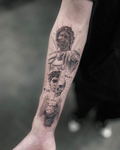 Explore 18 Exquisite roman Tattoo ideas: Designs from Mythology to Modern Artistry