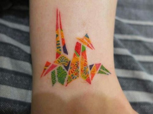 Explore the Art of Paper Folding with 18 Unique Origami Tattoo Ideas for 2025 – Creative and Colorful