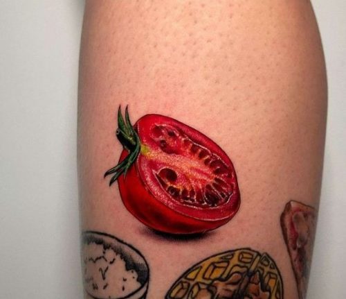 17 Juicy Tomato tattoo Designs 2025: From Minimalist to Traditional Artistry