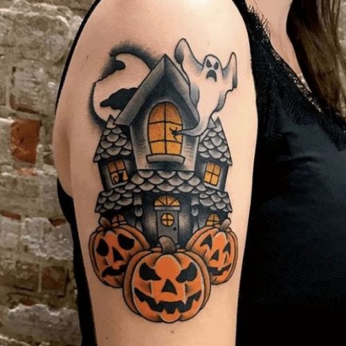 Discover 20 spellbinding Jack o’ Lantern Tattoo Ideas for a Bewitching 2025 – Embrace the Halloween Spirit
