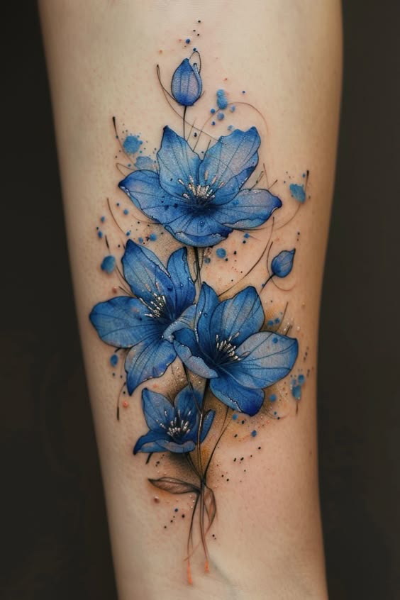 Discover 24 Stunning Flower Bouquet tattoo Ideas: Delicate,Colorful,and Minimalist Designs