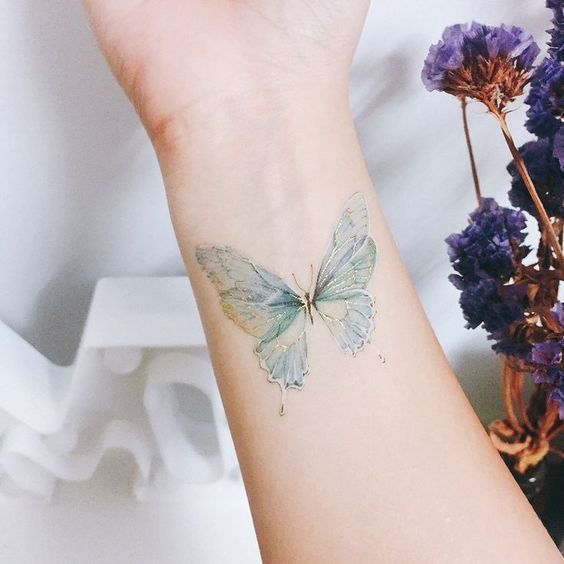 Explore 25 Unique Watercolor butterfly tattoo Ideas for 2025: Stunning Designs for Women – Arm, Back, and Hand Styles
