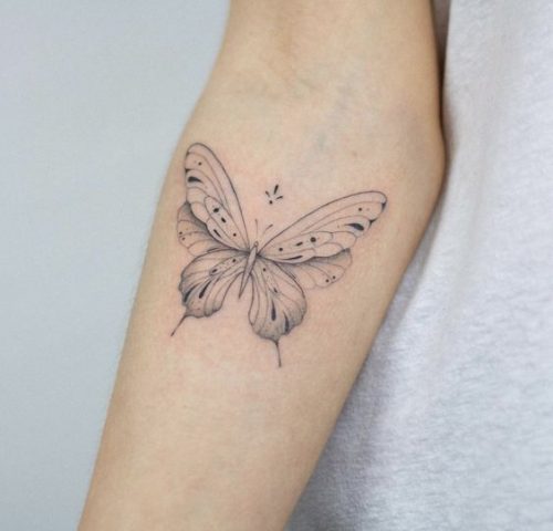 15 white Butterfly Tattoo Ideas for 2025: Embracing elegance and Meaning