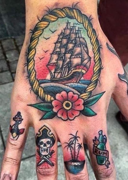 17 Unique American Traditional tattoo Ideas: Bold Designs with tigers, Eagles, Flowers, and More