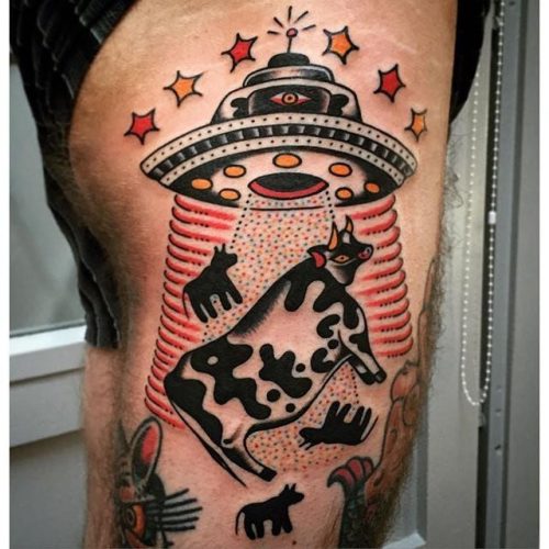 Explore 20 Striking UFO tattoo Designs – From Minimalist to Vibrant, Ideas for 2025