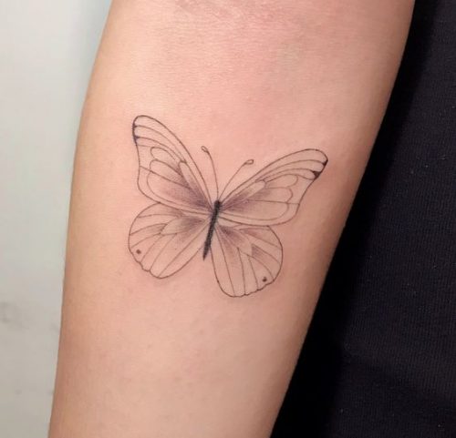 White Butterfly Tattoos: 15 Stunning Designs!