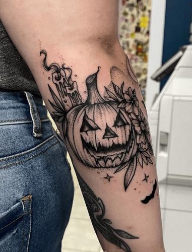 Discover 20 Spellbinding Jack o’ Lantern Tattoo Ideas for a Bewitching 2025 – Embrace the Halloween Spirit