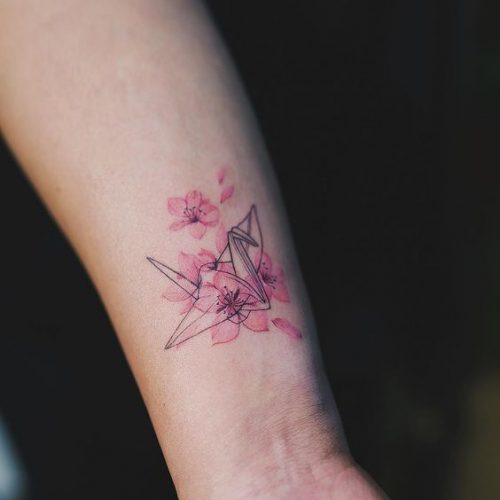 explore the Art of Paper Folding with 18 Unique Origami Tattoo Ideas for 2025 – Creative and Colorful