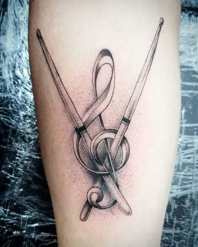 Unique Treble Clef Tattoo Ideas 2025: Discover Designs for music Lovers’ Ankles,wrists & ⁣More!