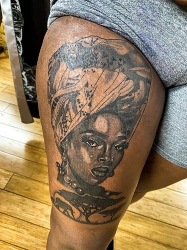 Discover 18 African Queen Tattoo Designs for Empowered Women in 2025