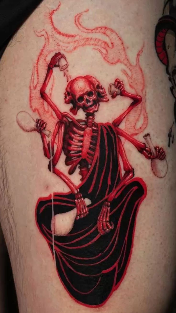 25 Scary Tattoo Ideas for Men and women: Perfect Dark Art Sleeve and Arm Tattoo Ideas