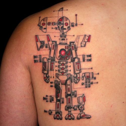 Explore 20 Unique robot Tattoo Ideas for 2025: From Futuristic Samurai to Colorful Mechanical Art