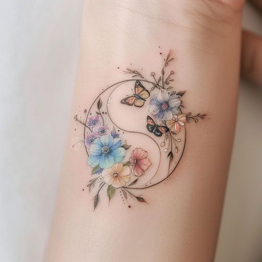 Discover 24 Stunning Flower Bouquet tattoo Ideas: Delicate, Colorful, and Minimalist Designs