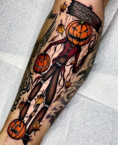 Discover 20 Spellbinding Jack o’ Lantern Tattoo Ideas for a Bewitching 2025 – Embrace the Halloween Spirit