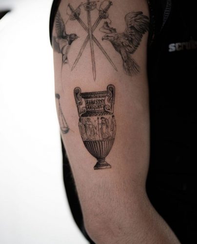 Explore 18 Exquisite roman Tattoo Ideas: Designs from Mythology to Modern Artistry