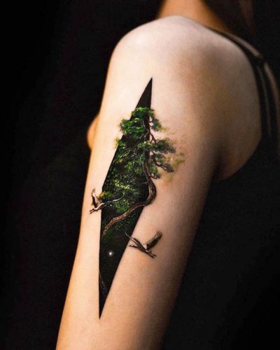 Explore 20 Unique Tree Tattoo designs for 2025: Symbolism & Artistry in Nature-Inspired Tattoos