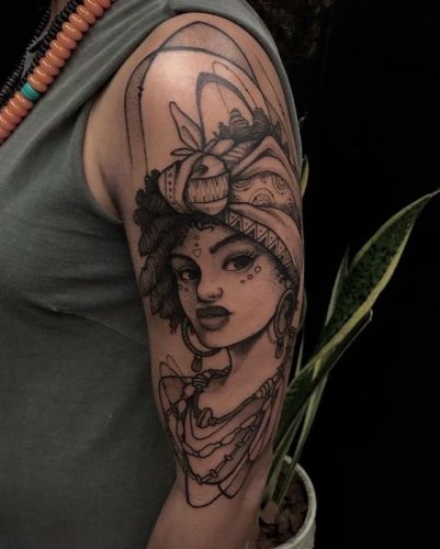 Discover 18 African Queen Tattoo Designs for Empowered Women in 2025