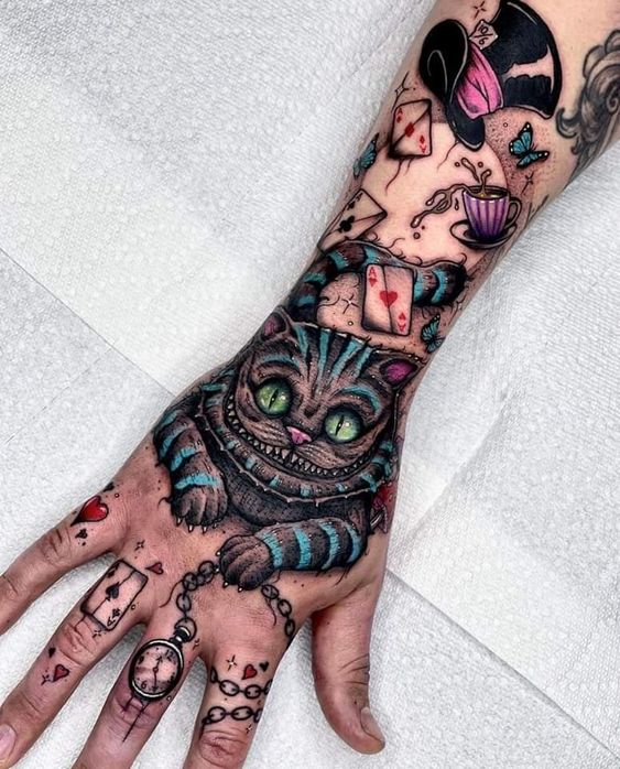 25 Scary tattoo ideas for Men and Women: Perfect Dark Art Sleeve and Arm Tattoo ideas