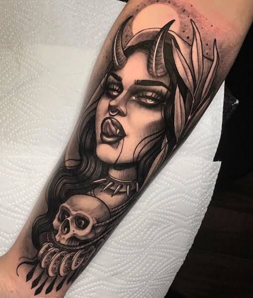 Explore 26 Lilith Tattoo Ideas for 2025: Dark Aesthetic, Black Moon Symbols, Realistic & Blackwork Designs