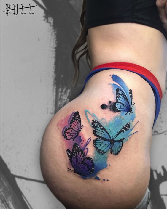 Explore 25 Unique Watercolor Butterfly tattoo Ideas for 2025: Stunning Designs for Women – Arm, Back, and Hand Styles