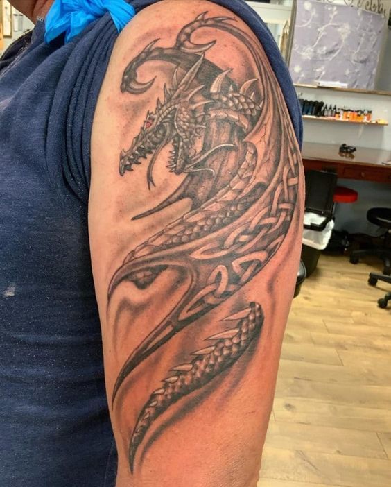 Explore 20 Inspiring Celtic Dragon Tattoo ideas for 2025: Stunning designs for men and Women