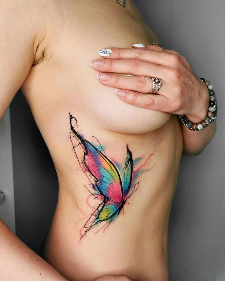 Explore 25 Unique Watercolor Butterfly Tattoo Ideas for 2025: Stunning Designs for Women – Arm,Back,and Hand Styles