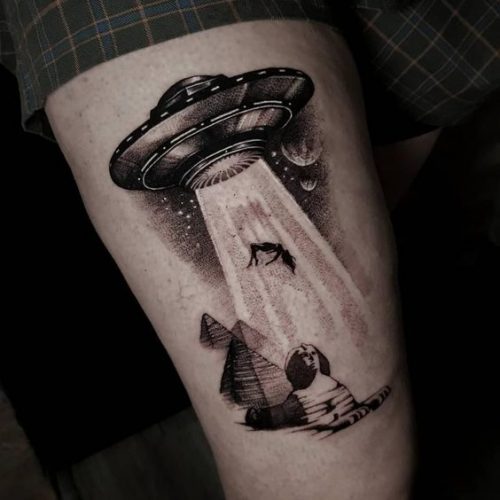 Explore 20 Striking UFO tattoo Designs – From Minimalist to Vibrant, Ideas for 2025