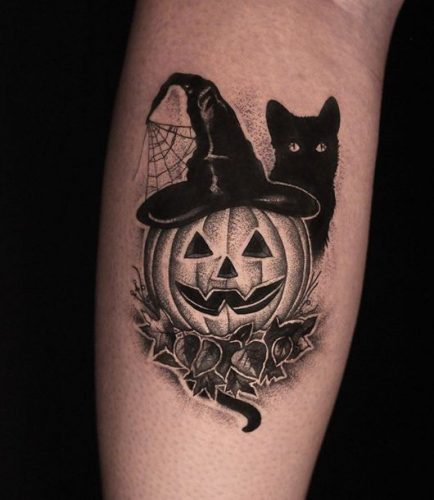 Discover 20 Spellbinding Jack o’ Lantern Tattoo Ideas for a Bewitching 2025 – Embrace the Halloween Spirit