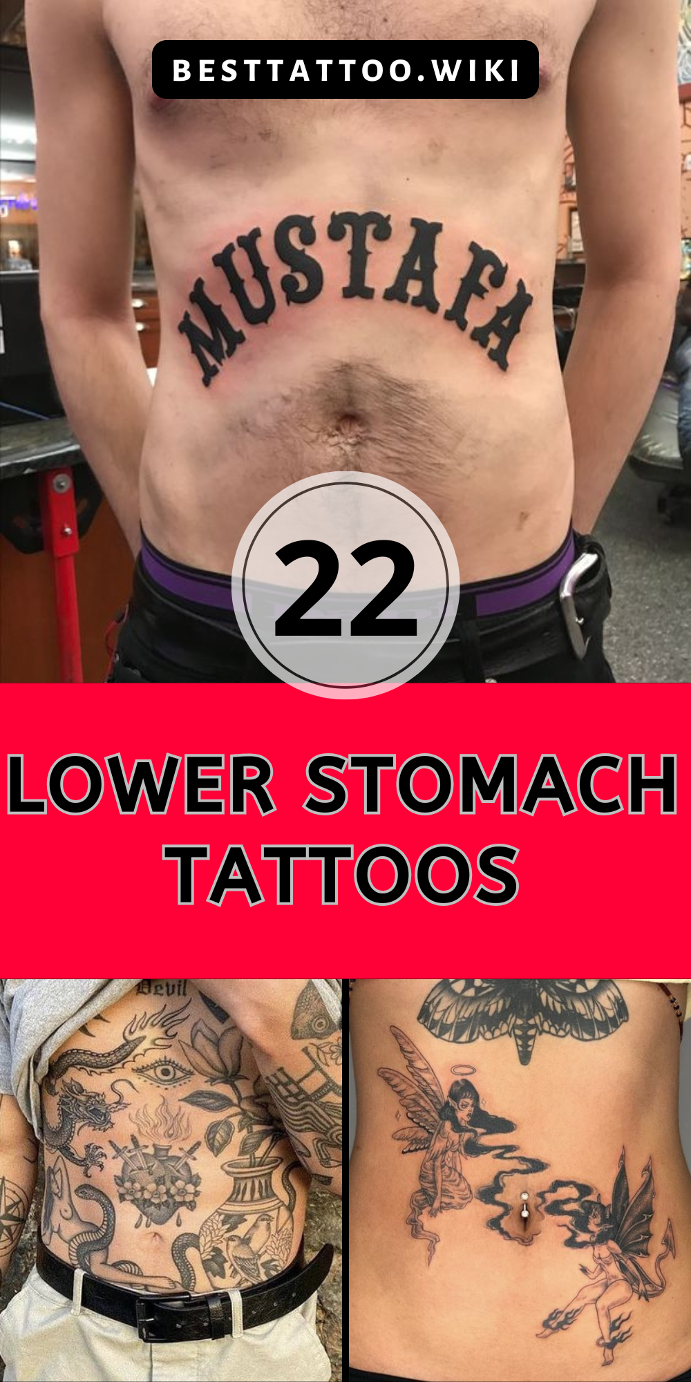 22 Ideas for Lower Stomach Tattoos: Stunning Designs and Unique Personal statements