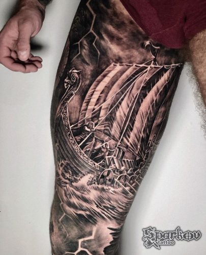 Explore 17 Captivating Viking ship Tattoo Ideas for 2025: Embrace Norse Heritage & Artistry