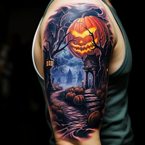 Discover 20 Spellbinding Jack o’ Lantern Tattoo Ideas for a Bewitching 2025 – Embrace the halloween Spirit