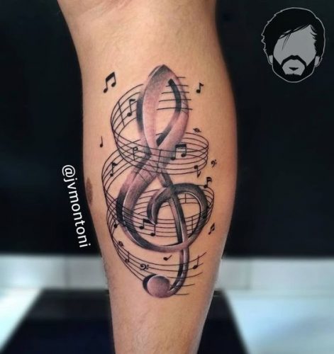 Unique Treble Clef Tattoo Ideas 2025: Discover Designs for music Lovers’ ankles,Wrists & More!