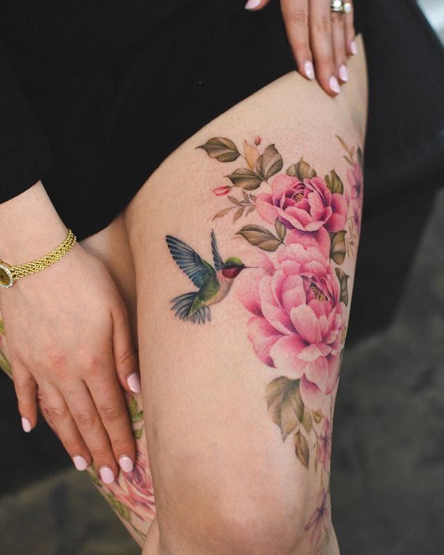 23 Stunning Hummingbird Tattoo Ideas: Geometric,Colorful,Minimalist,and Floral Designs