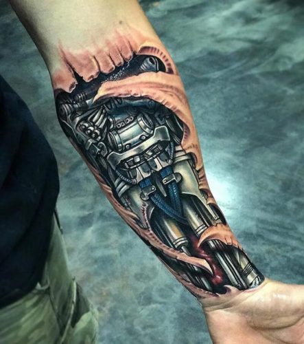 Explore 20 Unique robot tattoo Ideas for 2025: From Futuristic Samurai to Colorful Mechanical Art