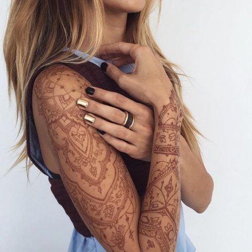 20 Henna Tattoo Designs Arm Ideas for 2025